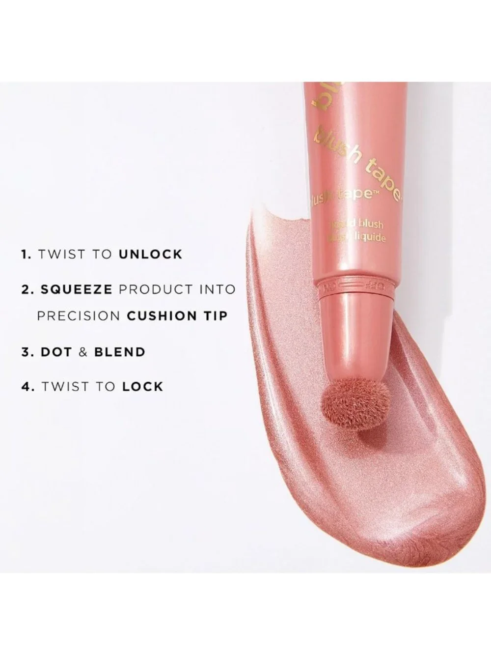 Buildable Liquid Blush - Lightweight Cream Cheek Makeup for Radiant Glow, Vegan